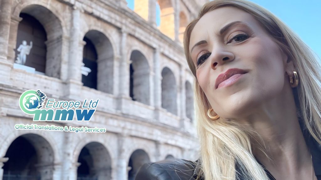 Michela de Julio in Rome