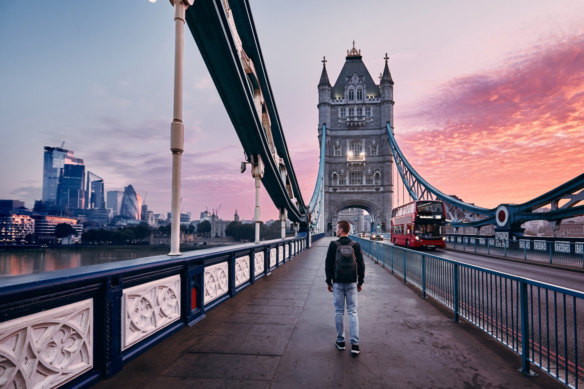 Tower Bridge at sunset